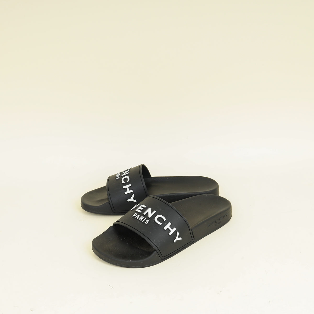 Givenchy Black Logo Slides 36