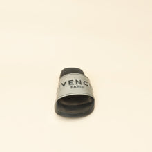 Givenchy Bicolor Logo Rubber Slides 36