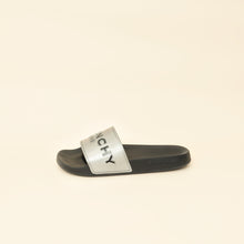 Givenchy Bicolor Logo Rubber Slides 36