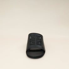 Givenchy Black 4G Flat Slide Sandal 38