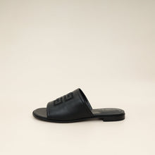 Givenchy Black 4G Flat Slide Sandal 38
