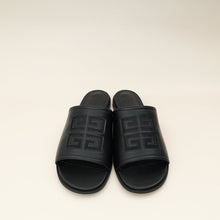 Givenchy Black 4G Flat Slide Sandal 38