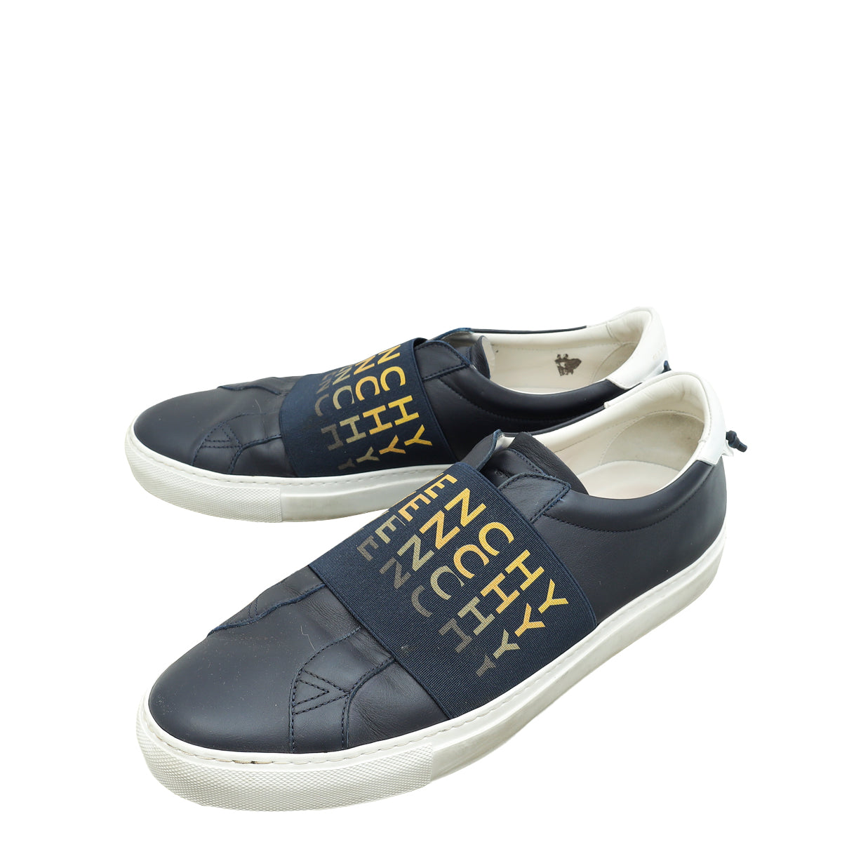 Givenchy Navy Logo Slip On Sneakers 44
