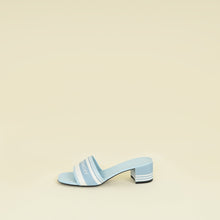 Givenchy Light Blue 4G Slide Mules Sandals 38