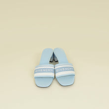 Givenchy Light Blue 4G Slide Mules Sandals 38