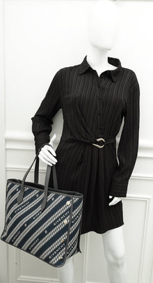 Givenchy Bicolor Jacquard Medium Bond Printed Tote Bag