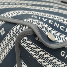 Givenchy Bicolor Jacquard Medium Bond Printed Tote Bag
