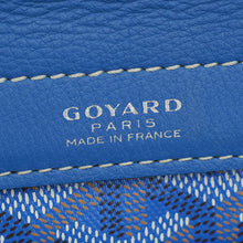 Goyard Blue Goyardine Rouette Souple Tote Bag