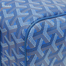 Goyard Blue Goyardine Rouette Souple Tote Bag
