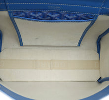 Goyard Blue Goyardine Rouette Souple Tote Bag