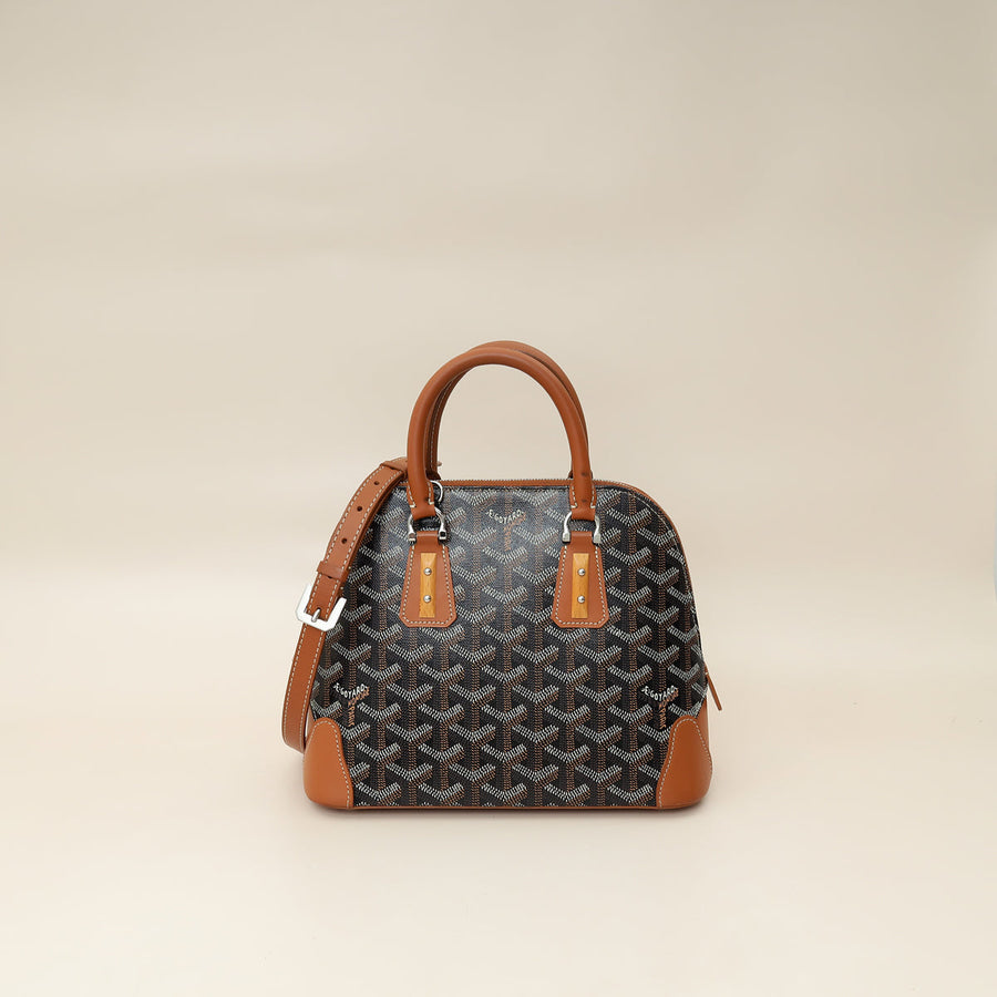Goyard Bicolor Goyardine Vendome Mini Bag