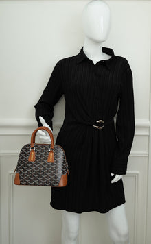 Goyard Bicolor Goyardine Vendome Mini Bag
