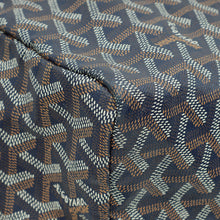 Goyard Navy Blue Goyardine Saint Louis GM Bag