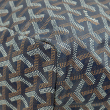 Goyard Navy Blue Goyardine Saint Louis GM Bag