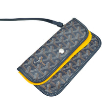 Goyard Navy Blue Goyardine Saint Louis GM Bag