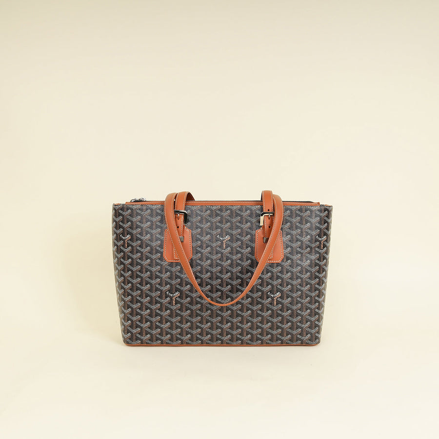 Goyard Bicolor Goyardine Okinawa PM Tote Bag