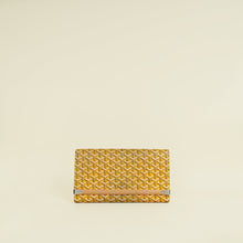 Goyard Yellow Goyardine Monte Carlo Clutch