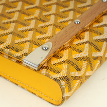 Goyard Yellow Goyardine Monte Carlo Clutch