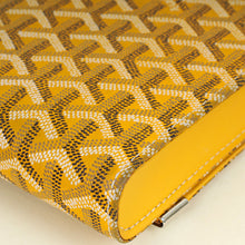Goyard Yellow Goyardine Monte Carlo Clutch