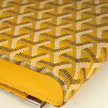 Goyard Yellow Goyardine Monte Carlo Clutch