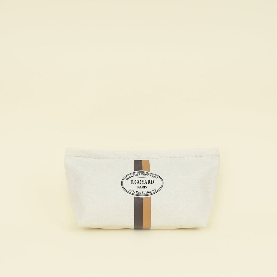 Goyard Ecru Necessaire Organizer Pouch
