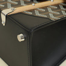 Goyard Black Goyardine Saigon Structure Mini Bag UP INITIAL