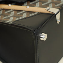 Goyard Black Goyardine Saigon Structure Mini Bag UP INITIAL