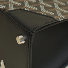 Goyard Black Goyardine Saigon Structure Mini Bag UP INITIAL