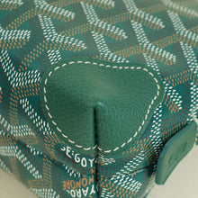 Goyard Green Goyardine Vendôme Cosmetic Pouch