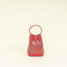 Goyard Red Goyardine Petit Flot Mini Bucket Bag