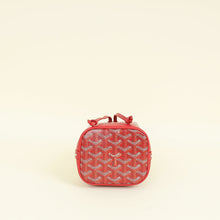 Goyard Red Goyardine Petit Flot Mini Bucket Bag