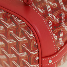 Goyard Red Goyardine Petit Flot Mini Bucket Bag