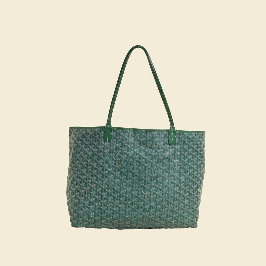 Goyard Green Goyardine Saint Louis GM Bag