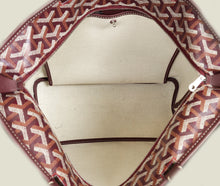 Goyard Burgundy Goyardine Artois PM Bag