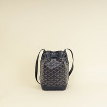 Goyard Navy Blue Goyardine Petit Flot Bucket Bag