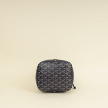 Goyard Navy Blue Goyardine Petit Flot Bucket Bag