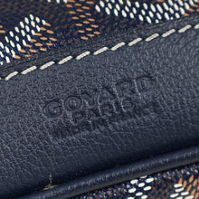 Goyard Navy Blue Goyardine Petit Flot Bucket Bag