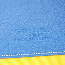 Goyard Blue Goyardine Sénat MM Pouch