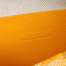 Goyard Yellow Plumet Wallet Clutch Bag
