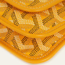 Goyard Yellow Plumet Wallet Clutch Bag