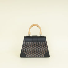 Goyard Black Goyardine Saigon PM Structure Bag