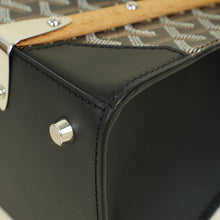 Goyard Black Goyardine Saigon PM Structure Bag