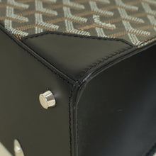 Goyard Black Goyardine Saigon PM Structure Bag
