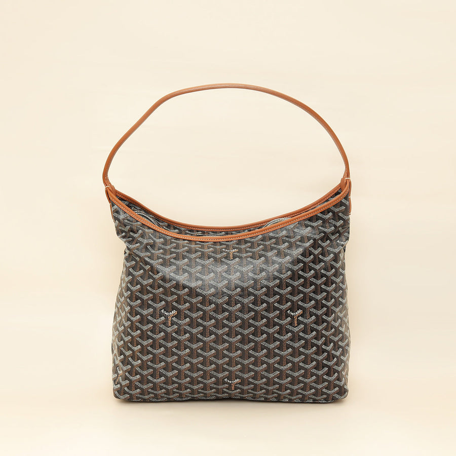 Goyard Bicolor Goyardine Boheme Hobo Bag