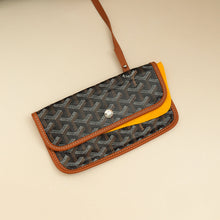 Goyard Bicolor Goyardine Boheme Hobo Bag