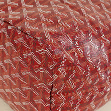 Goyard Red Goyardine Saint Louis PM Bag