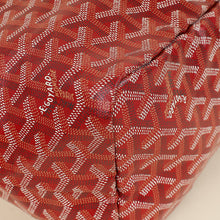 Goyard Red Goyardine Saint Louis PM Bag