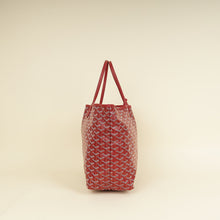 Goyard Red Goyardine Saint Louis PM Bag