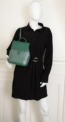 Goyard Green Goyardine Sac Alpin Mini Backpack Bag