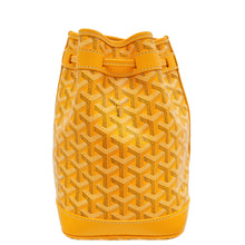 Goyard Yellow Goyardine Petit Flot Bucket Bag